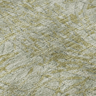 Premium Machine Washable Mayfield AMF35 Sage 3' x 5' Rug