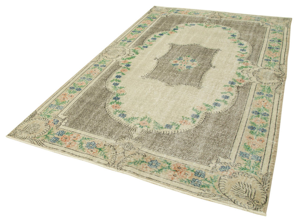 Rug N Carpet - Handmade Oriental 5' 6'' x 8' 11'' One-of-a-Kind Area Rug