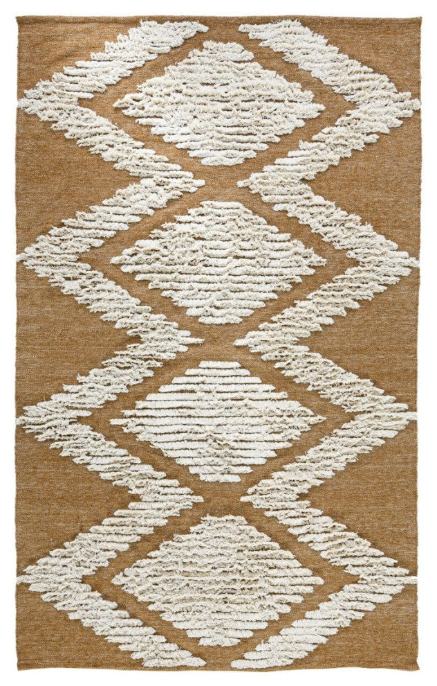 Classic Home Indoor/Outdoor Avalon Honey Gold 5x8 Rug