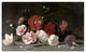 "Floral Still Life" Digital Paper Print by Jean-Baptiste Robie, 38"x24"