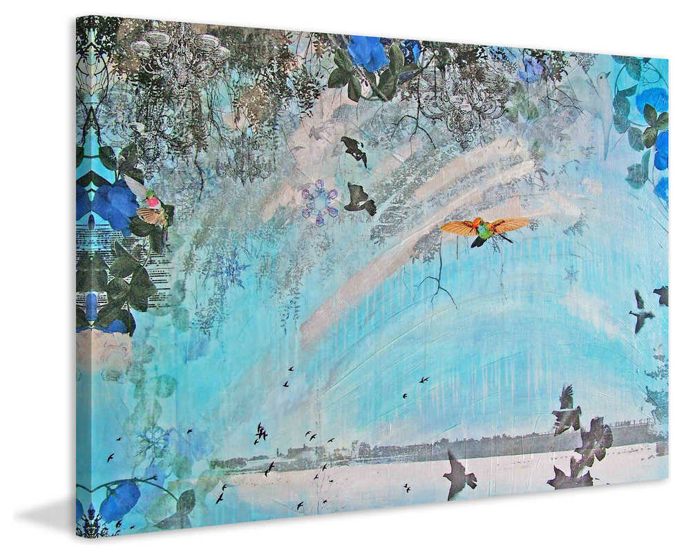 "Celsius Scorpio" Painting Print on Canvas by Tracy Silva Barbosa