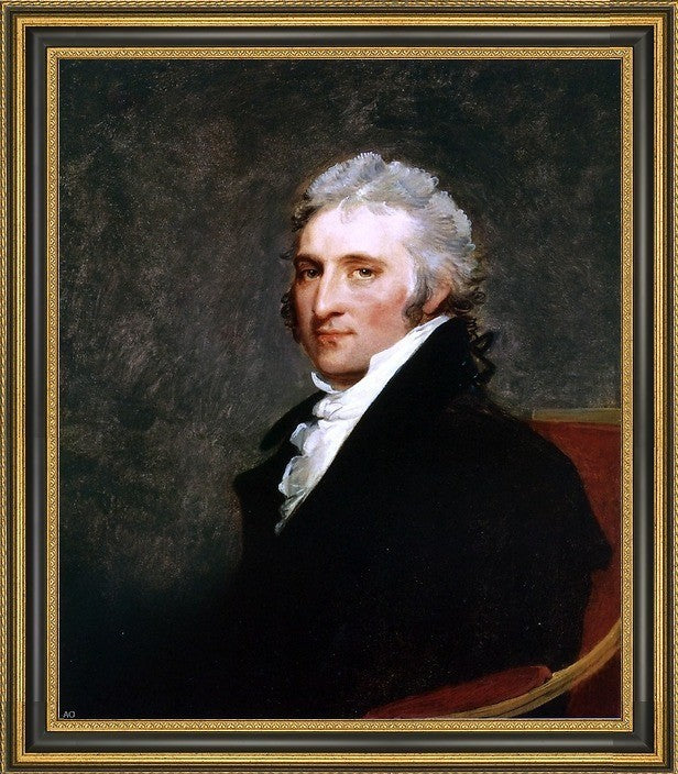 Gilbert Stuart John Peter Van NessFramed Premium Canvas Print, 16"x20"