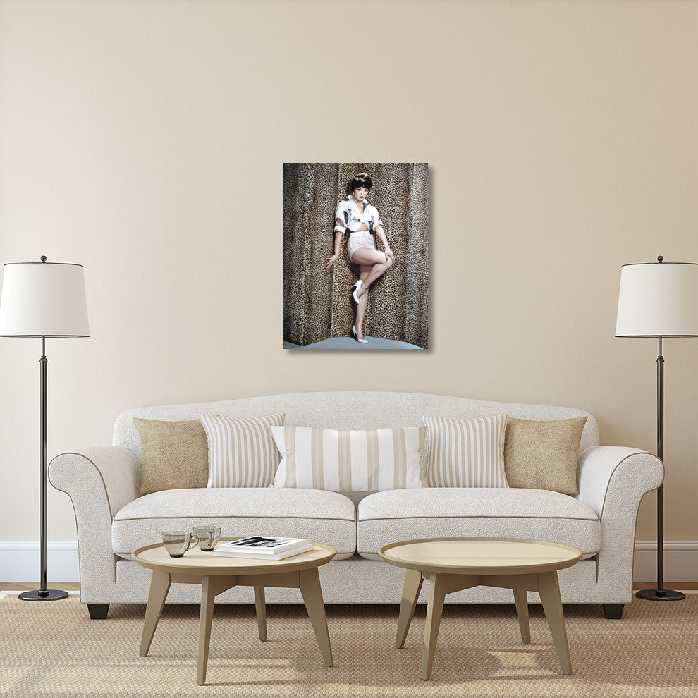 "Joan Collins" Stretched Canvas Giclee by Hollywood Photo Archive, 31x40"