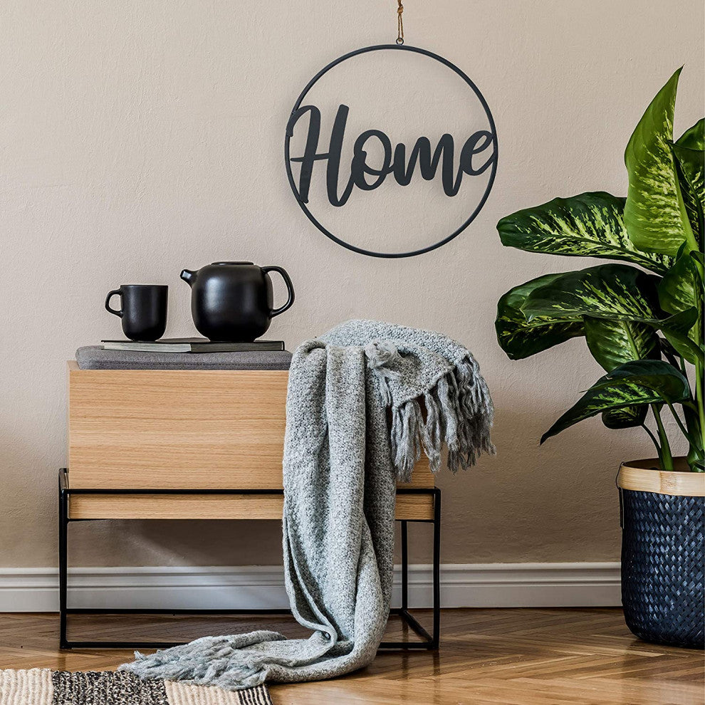 Home Word Art Sign Wall Decor
