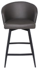 Webber Swivel Counter Stool Charcoal