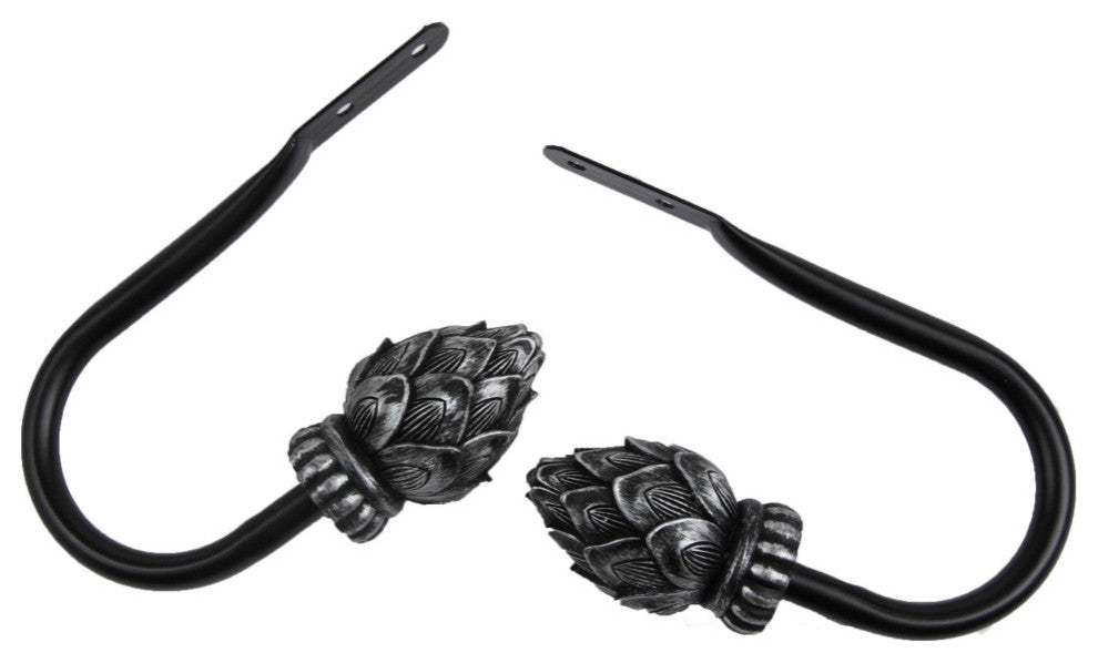 Tilia Holdback Pair, Black