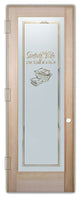 Laundry Door - Sorting Out Life Laundry Basket - Douglas Fir (stain grade) -...