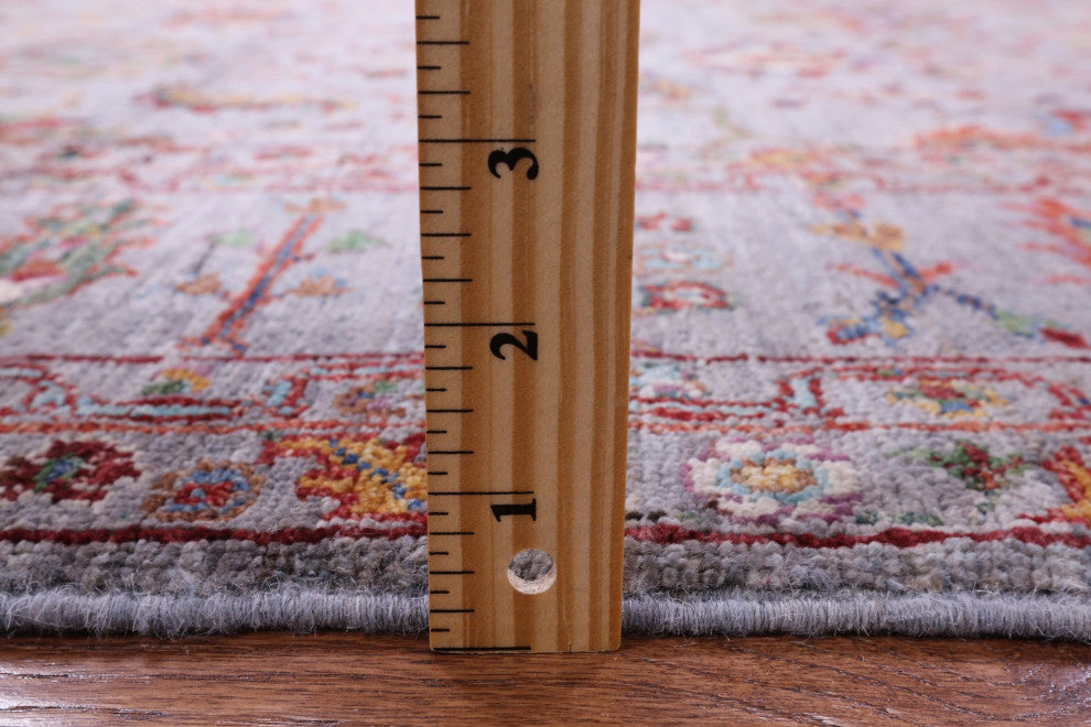 Persian Tabriz Hand Knotted Wool Rug 5' 9" X 8' 8" Q11211