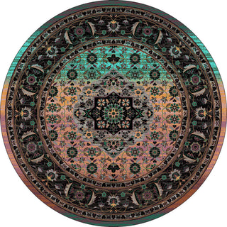 Bristol, Aqua, 8' Round