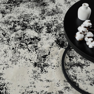 High-Low Pablo Ivory/Grey Rug