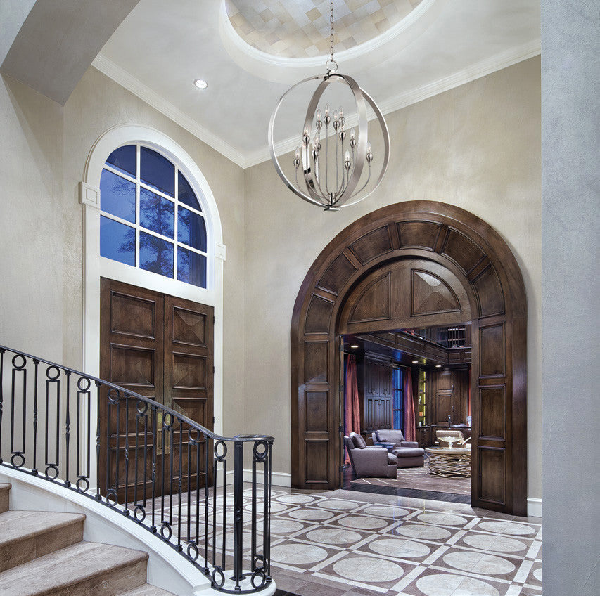 Hudson Valley Lighting 6716 Dresden 4 Light 16"W Taper Candle - Aged Old Bronze