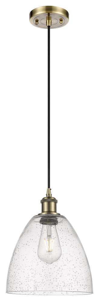 Innovations 516-1P-AB-GBD-94 1 Light Mini Pendant, Antique Brass