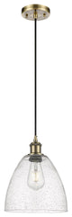 Innovations 516-1P-AB-GBD-94 1 Light Mini Pendant, Antique Brass