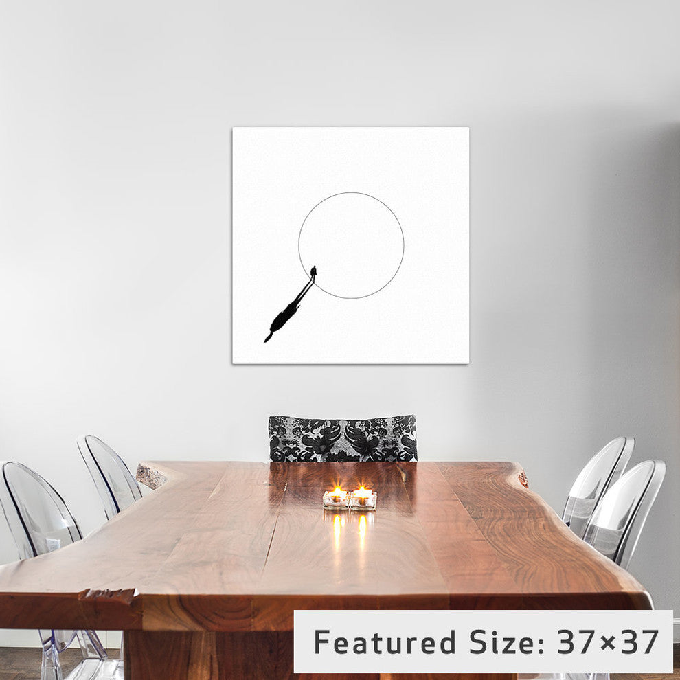 "Walking The Circle!" by Huib Limberg, 26x26x1.5