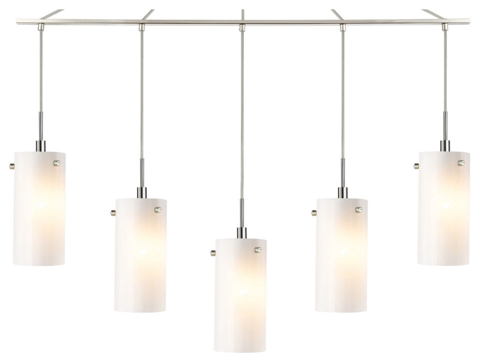 Woodbridge Lighting Tube 5-Light Linear Pendant
