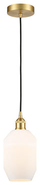 Innovations 616-1P-SG-G651-8-LED 1-Light Mini Pendant, Satin Gold
