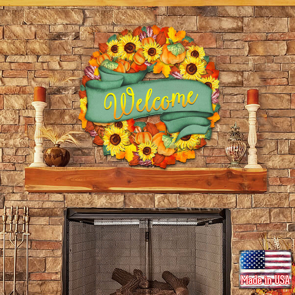 Flower Fall Wreath