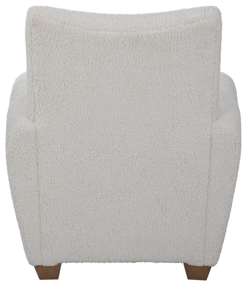 Uttermost Teddy Accent Chair, Natural