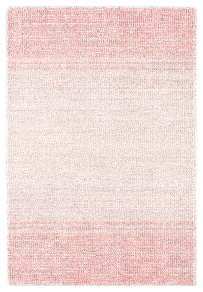 Dash & Albert Pandora Pink Hand Loom Knotted Rug, Pink, Runner-2'6" x 8'