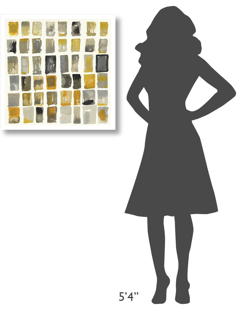"City Windows II" Digital Paper Print by Shirley Novak, 26"x26"