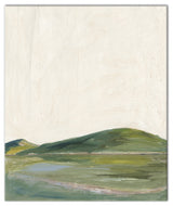 Abstract Green Hills 20 x 24 Canvas Wall Art