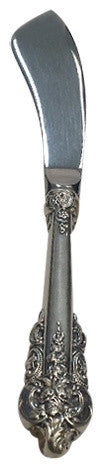 Wallace Sterling Silver Grande Baroque Butter Serving Knife, Hollow Handle
