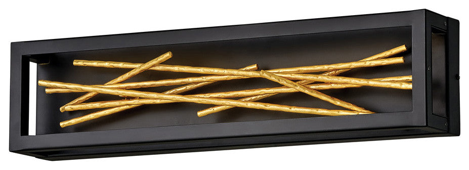 Fredrick Ramond Styx Large Led Sconce, Black*