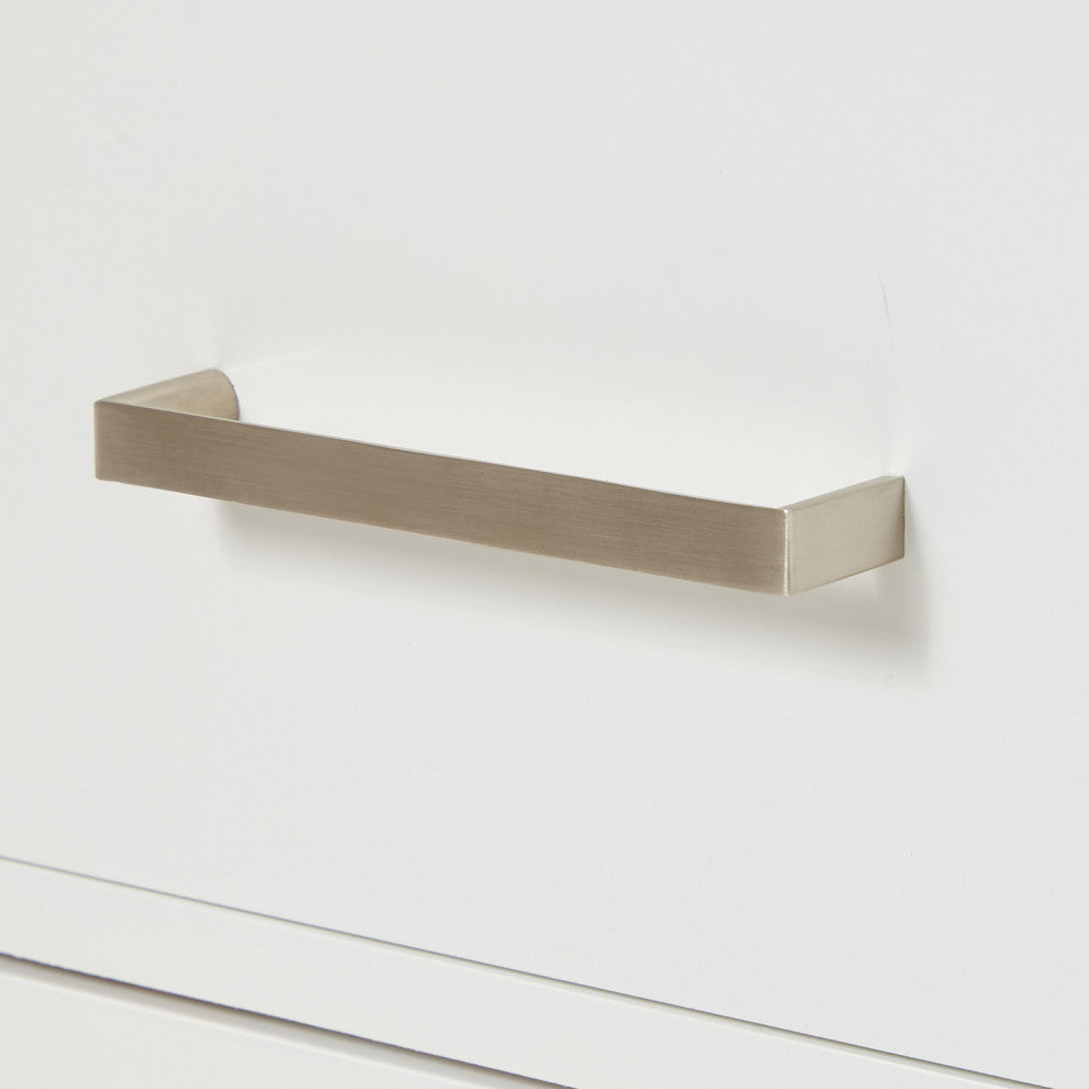 Ariel Bristol 54" Single Rectangle Sink Bathroom Vanity, Carrara Quartz