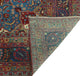 Fine Vintage Distressed Eliana Red/Navy Rug, 9'7x12'9