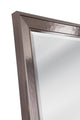 Sophie Floor Mirror - Shiny Silver