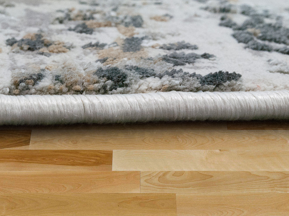Quartz Rug, Light Gray, 3'11"X5'7"