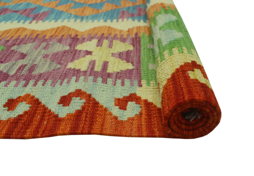Sangat Kilim Rickie Rust Rug
