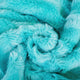 Derby Jumbo Over-Sized Double Sided Faux Fur Throw Blanket, Sky Blue, 60"x80"