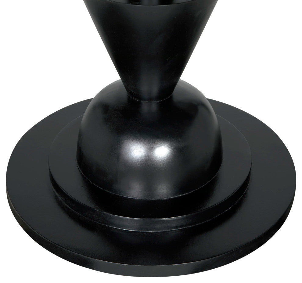 Varick Hand Rubbed Black Table