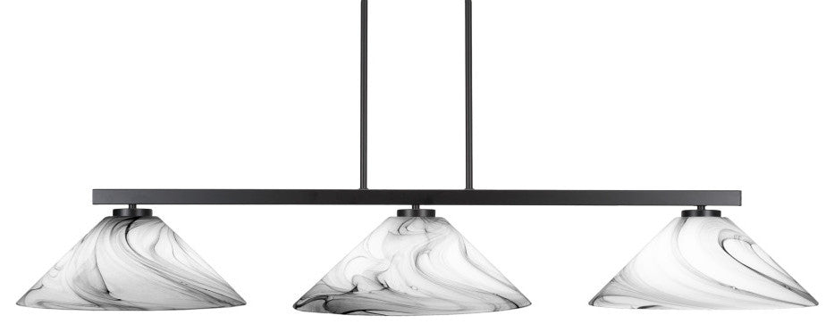 Atlas 3-Light Bar, Matte Black/Onyx Swirl