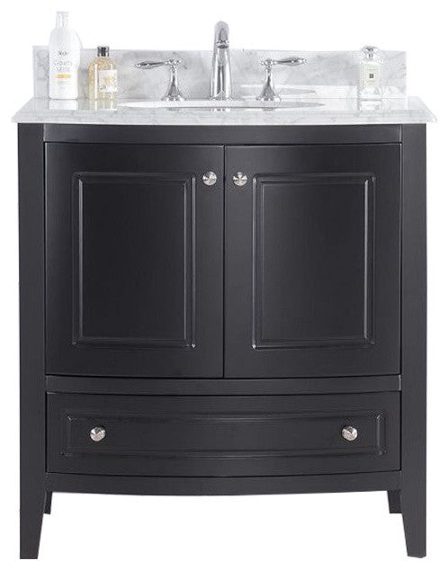 Estella Single Vanity, Espresso, 32"