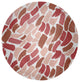 Wenstry Chenille Rug, Red, 5' Round