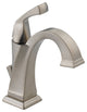 Delta Dryden Single Handle Bathroom Faucet, Stainless, 551-SS-DST