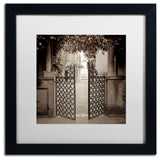 Alan Blaustein 'Venezia V' Art, Black Frame, White Mat, 16x16