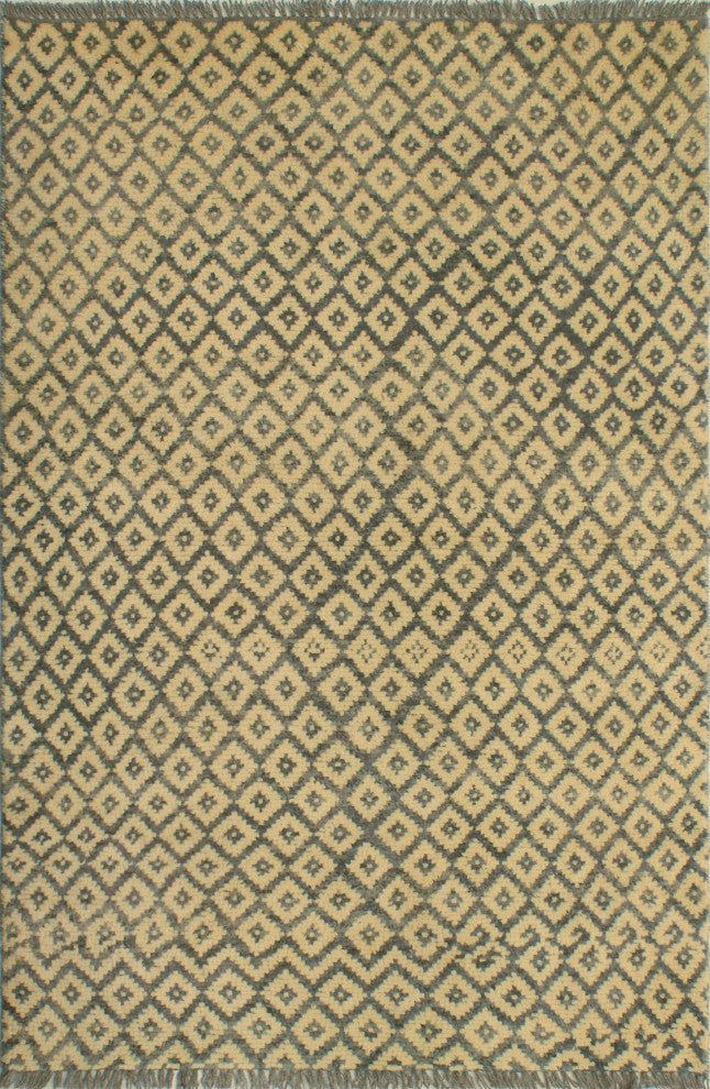 Balochi Adila Ivory/Gray Rug, 3'2x4'11