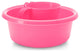 YBM Home Square Plastic Wash Cup & Wash Basin Set, long-lasting, Pink, Medium