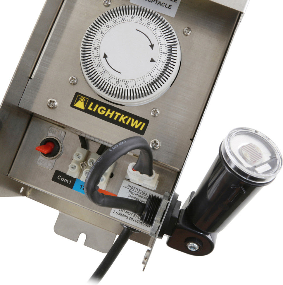 Lightkiwi L6709 Photocell for Low Voltage Landscape Lighting Transformer