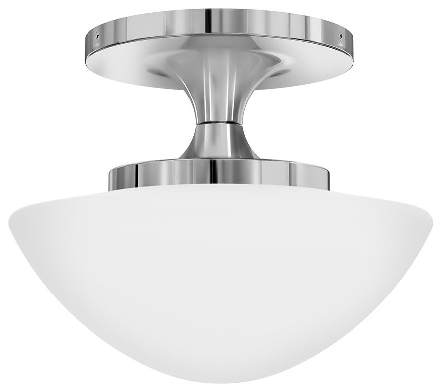 Hinkley Knox Small Semi-Flush Mount, Chrome