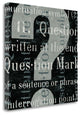 "Punctuated Text IV" By Michael Mullan, Giclee Print on Gallery Wrap Canvas