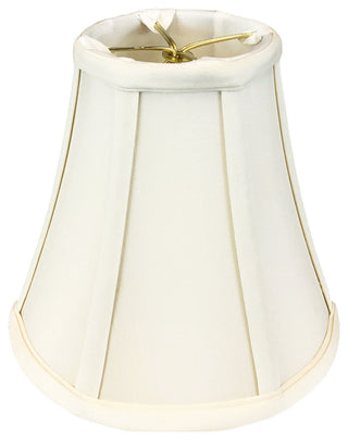 Royal Designs True Bell Basic Lamp Shade, Round Clip Fitter, Eggshell, 3.75x7x6