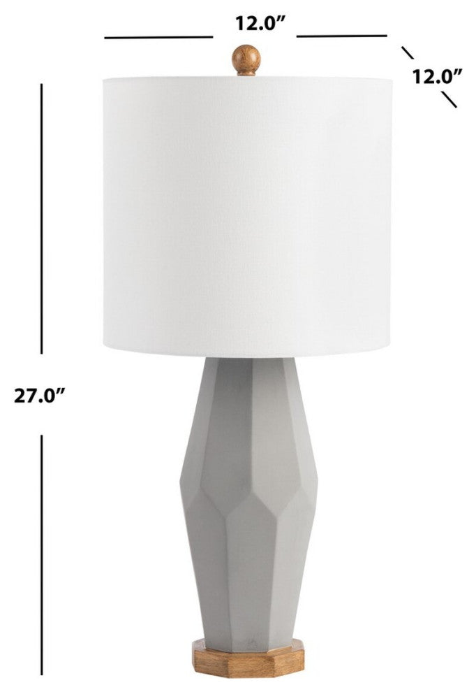 Safavieh Landren Table Lamp Set of 2 Grey