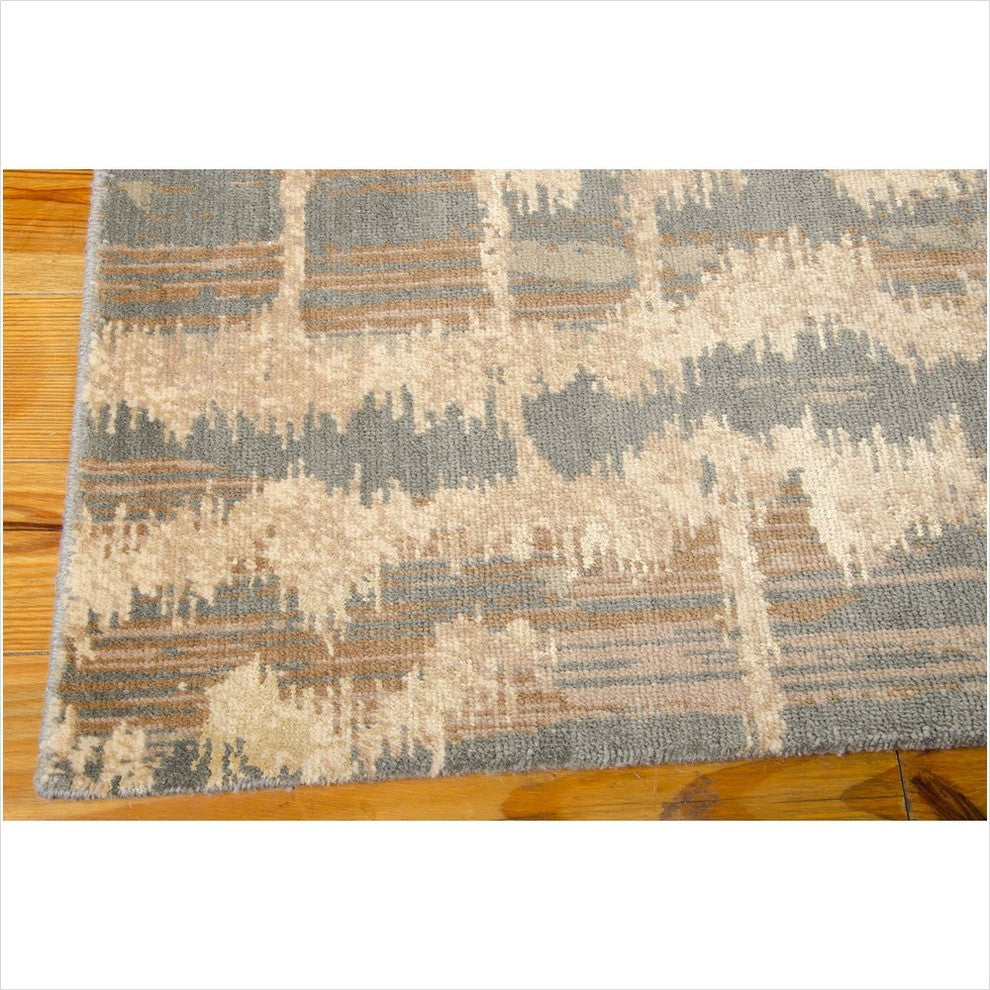 Nourison Silken Allure Teal Area Rug, 12''x15''
