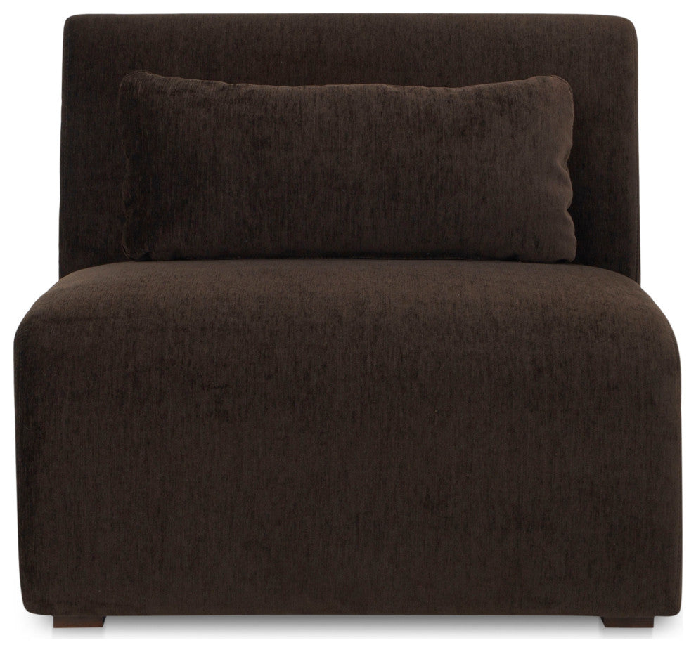 Amelia Slipper Chair Espresso