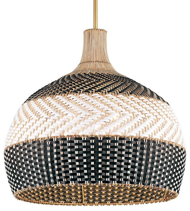 Crystorama Lighting Group ZAN-9005 Zanzibar 5 Light 21"W Pendant - Soft Gold /