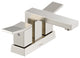 Avian Two Handle Centerset Lavatory Faucet, Brushed Nickel